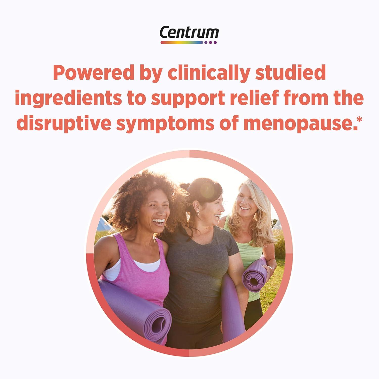 image:imageCentrum Clear Mind and Calm Mood Menopause Support Tablets with Clinically Studied enXtra 30 Count30 Count Pack of 2