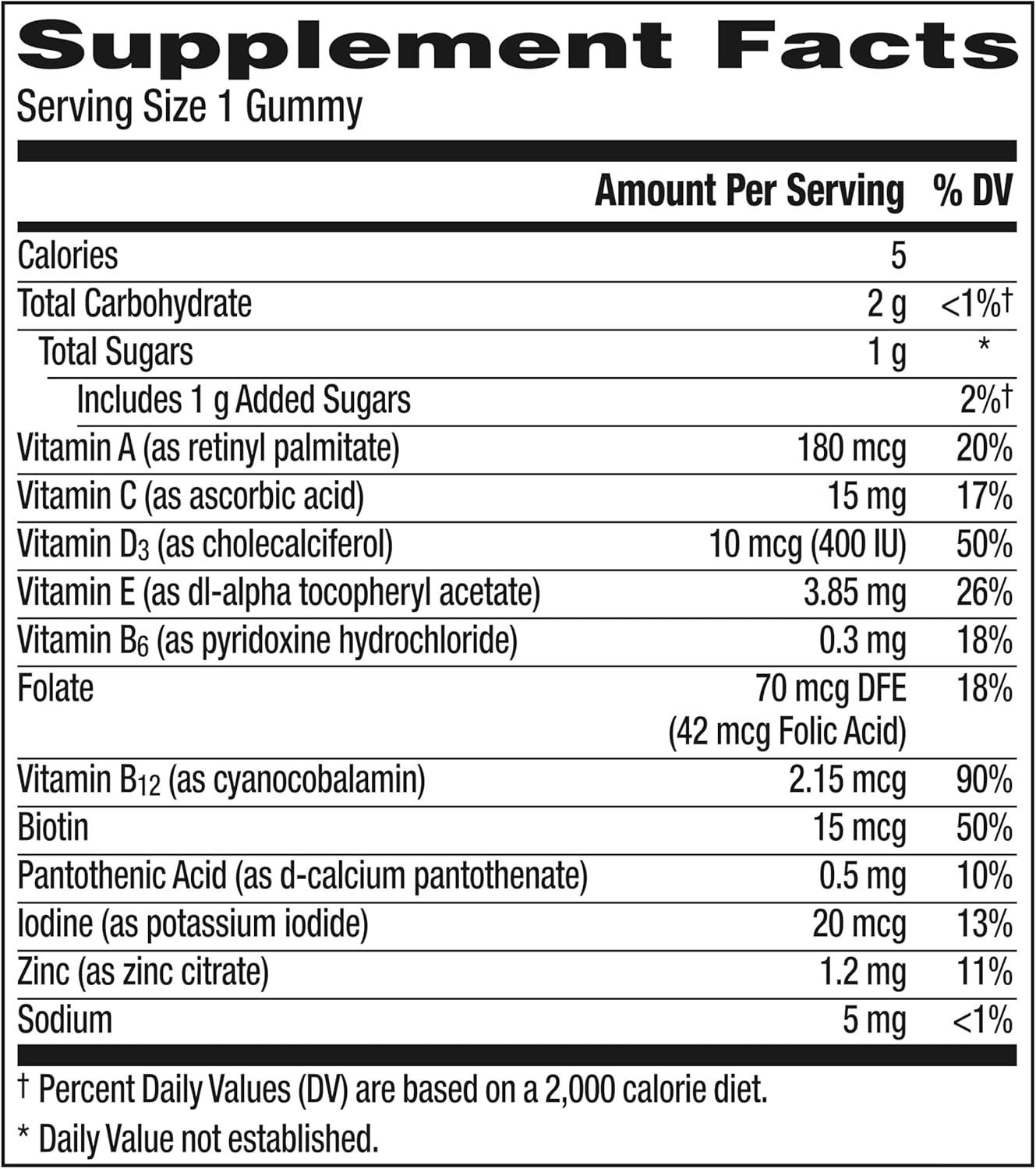 image:imageCentrum Kids Multivitamin Gummies Tropical Punch Flavor Made With Natural Flavors Stocking Stuffer 150 Count 150 Day Supply