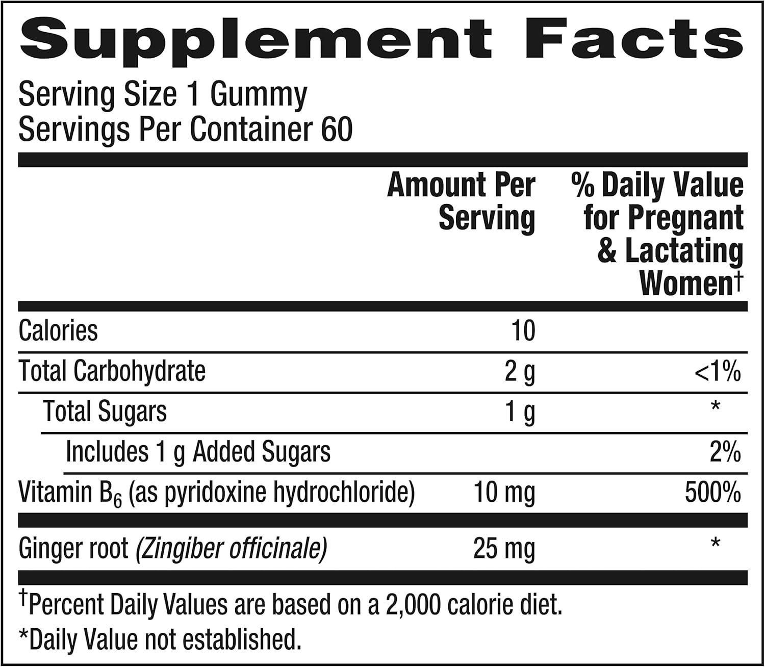 image:imageCentrum Morning Sickness Relief Gummies Citrus Ginger Flavor 60 Count Up to 60 Day Supply