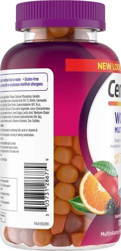 image:imageCentrum MultiGummies Gummy Multivitamin for Women MultivitaminMultimineral Supplement with Vitamin D3 B and Antioxidants Assorted Fruit Flavor 170 Count170 Count Pack of 2