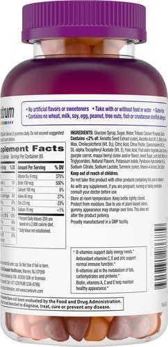 image:imageCentrum MultiGummies Gummy Multivitamin for Women MultivitaminMultimineral Supplement with Vitamin D3 B and Antioxidants Assorted Fruit Flavor 170 Count170 Count Pack of 2