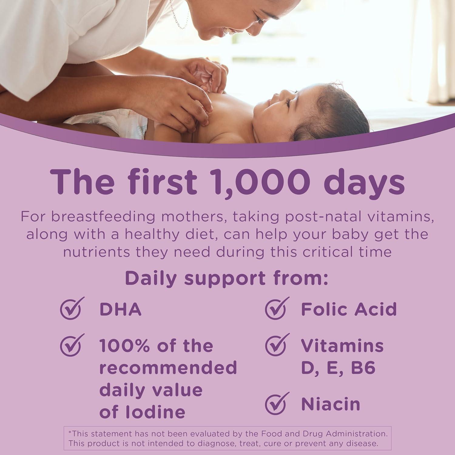image:imageCentrum Postnatal Multivitamin Gummies with Biotin and DHA Mixed Berry and Lemon Flavors 60 Count 30 Day Supply