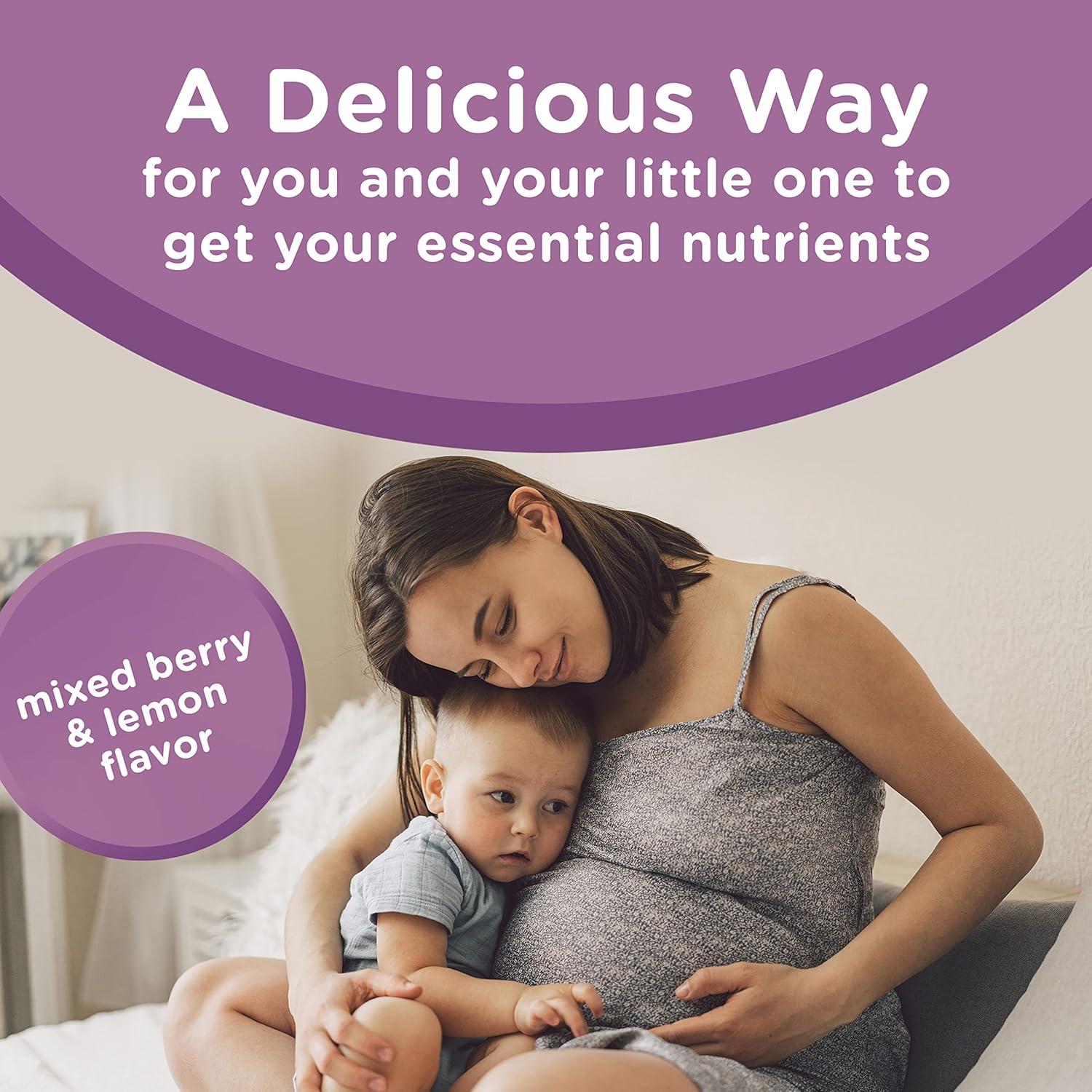image:imageCentrum Postnatal Multivitamin Gummies with Biotin and DHA Mixed Berry and Lemon Flavors 60 Count 30 Day Supply