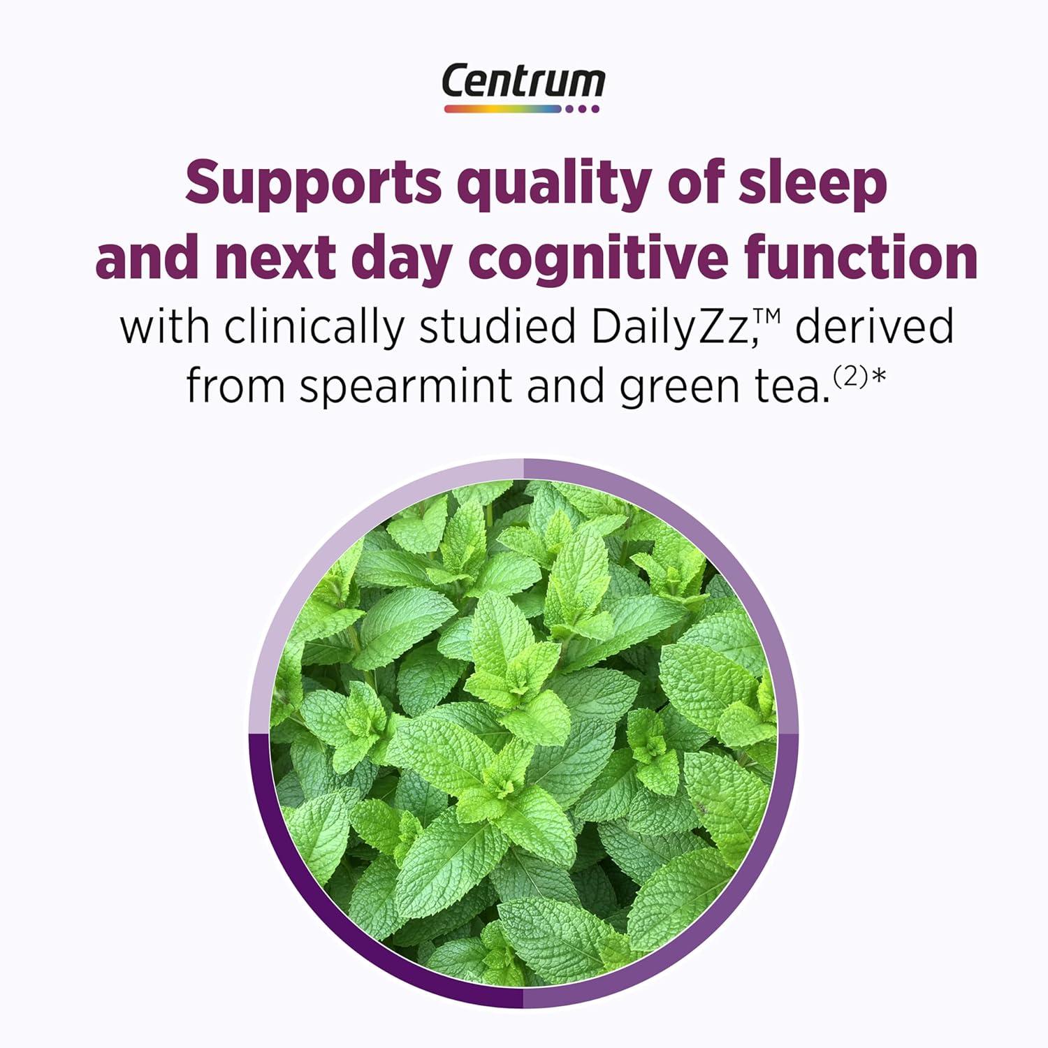 image:imageCentrum Restful Sleep Menopause Support Tablets Supplement with Clinically Studied DailyZz and geniVida 28 Count28 Count Pack of 1