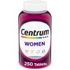 image:imageCentrum Multivitamin for Women Multimineral Supplement with Iron Vitamin D3 B Vitamins and Antioxidant Vitamins C and E Gluten Free NonGMO Ingredients  250 CountNutritional Supplement